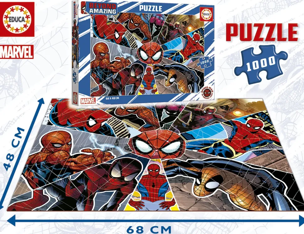 Puzzle Homem-Aranha - marvel