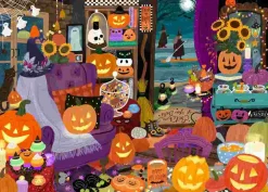 Puzzle Hora das bruxas do Dia das Bruxas