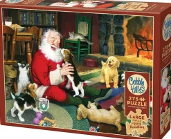 Puzzle Hora de brincar do Papai Noel