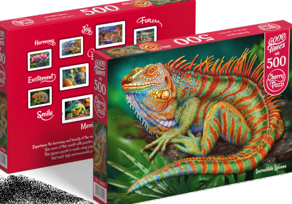 Puzzle Iguana incrível