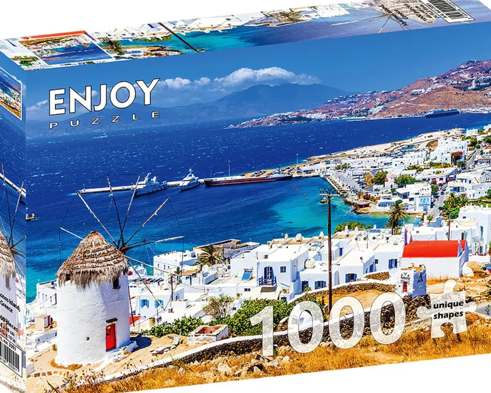 Puzzle Ilha de Míconos, Grécia