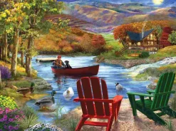 Puzzle Ilustrações - Vida no Lago