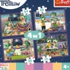 Puzzle 4in1 Treflíci