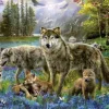 Puzzle Jan Patrik Krasny: Wolf Lake Fantasy