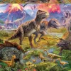 Puzzle Jan Patrik Krasny: Encontro de Dinossauros