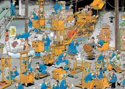 Puzzle Jan Van Haasteren: Os veteranos vão em frente!