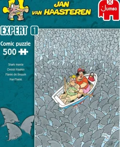 Puzzle Jan van Haasteren: mania de tubarão