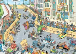 Puzzle Jan Van Haasteren: A corrida de caixa de sabão