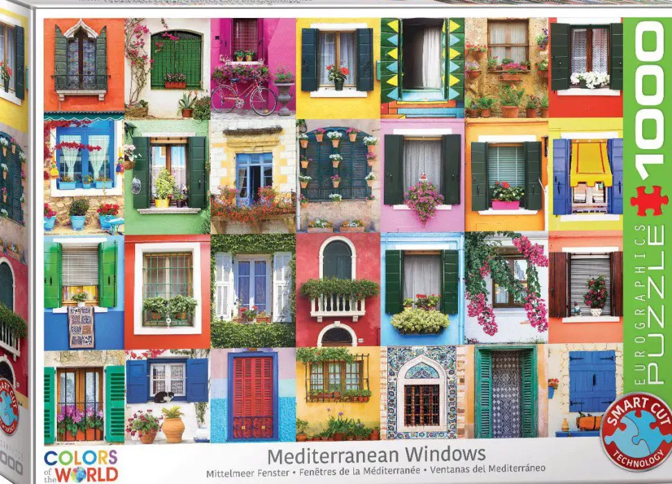 Puzzle Janelas mediterrâneas