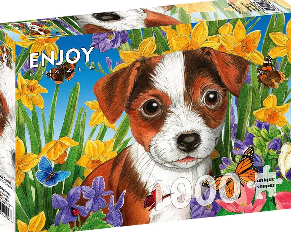 Puzzle Jardim de cachorros