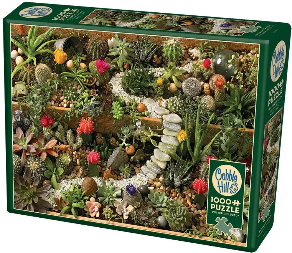 Puzzle Jardim de Suculentas