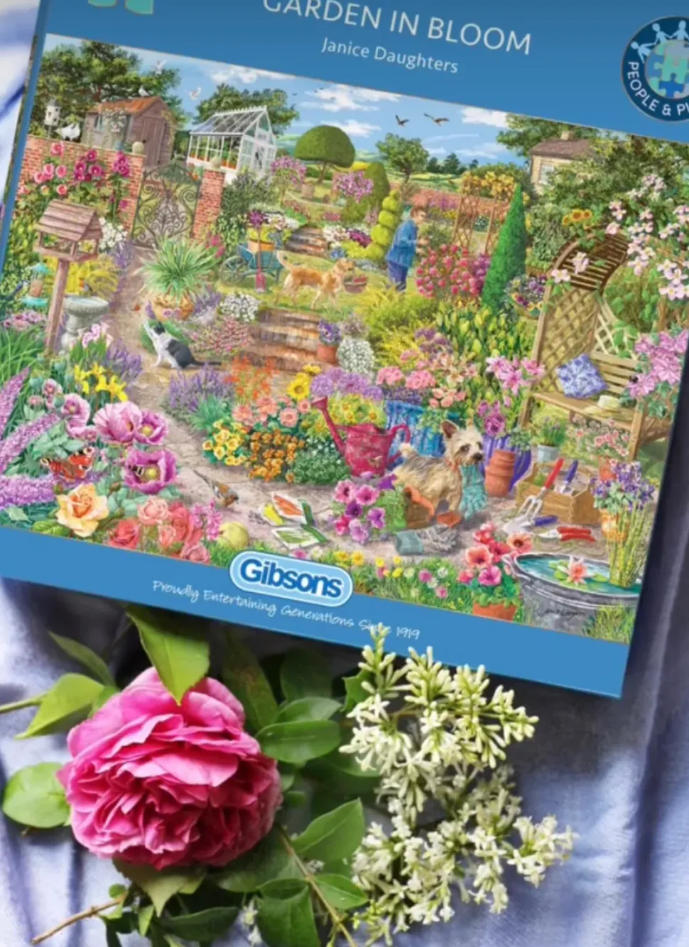 Puzzle Jardim em flor