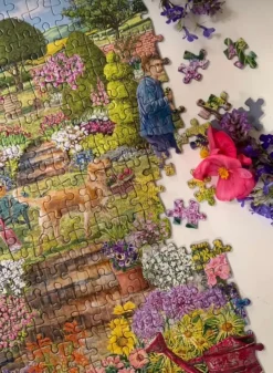 Puzzle Jardim em flor