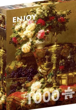 Puzzle Jean-Baptiste Robie: Flores e frutas