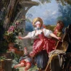 Puzzle Jean-Honoré Fragonard: Blind Man's Bluff