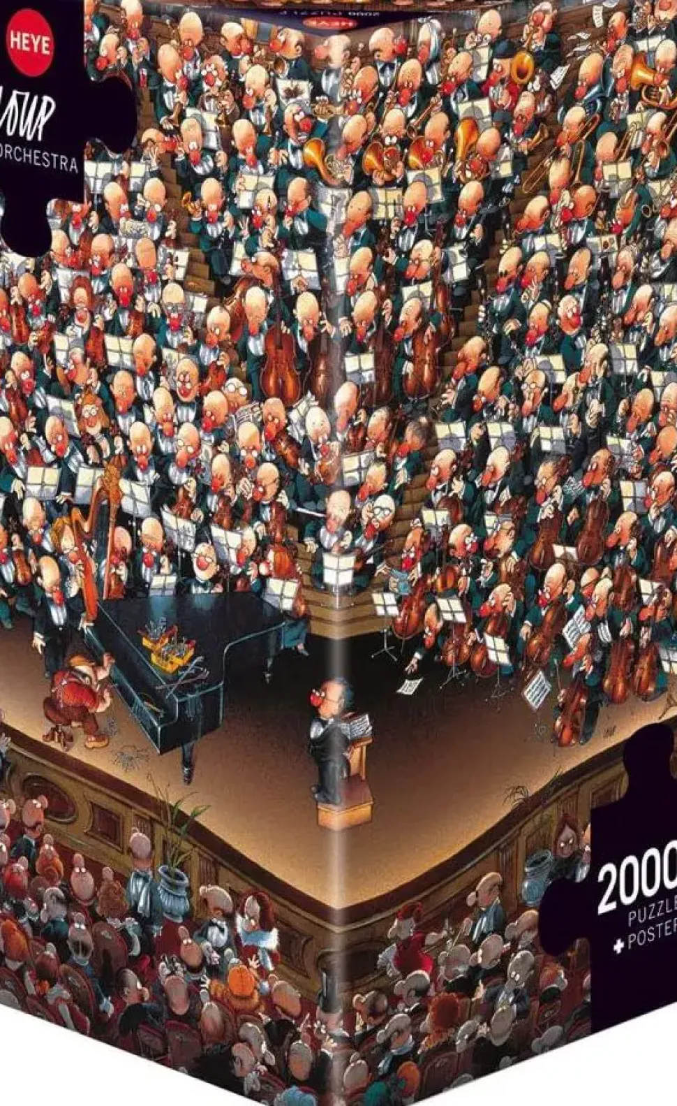 Puzzle Jean-Jacques Loup: Orquestra