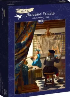 Puzzle Johannes Vermeer: Arte da Pintura, 1668