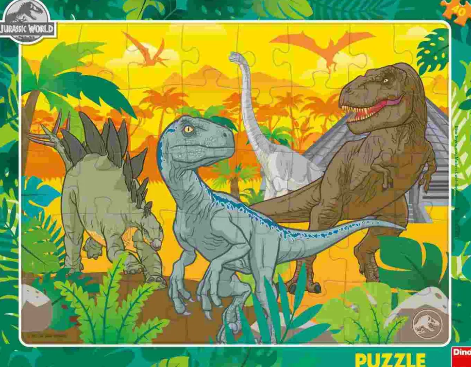 Puzzle Jurský svet
