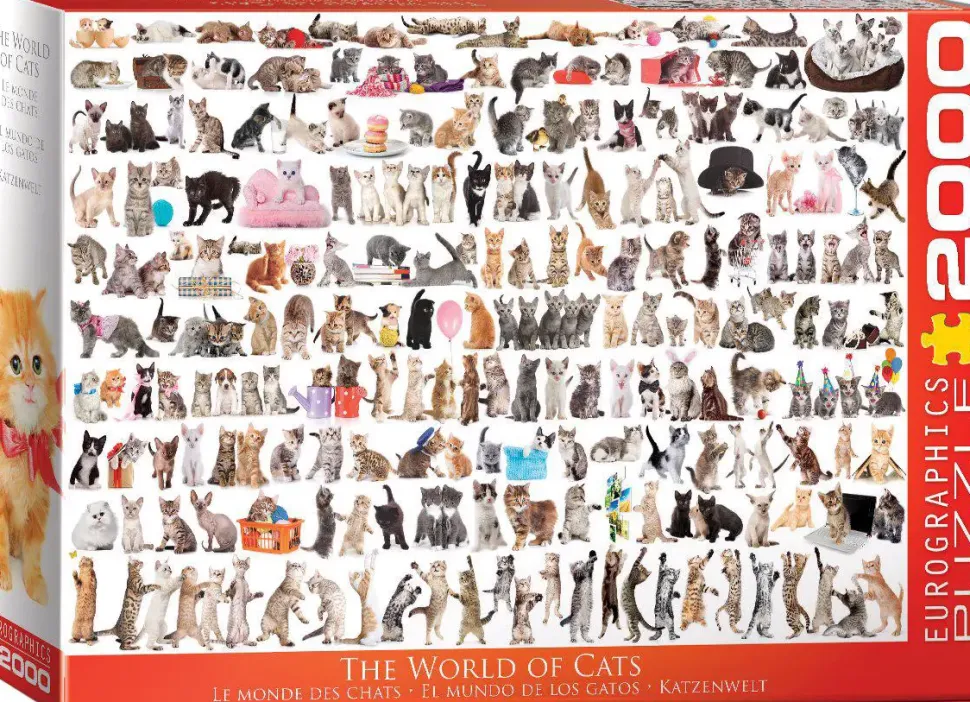 Puzzle Katzenwelt