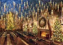 Puzzle Kinkade: Harry Potter - Expresso do Grande Salão