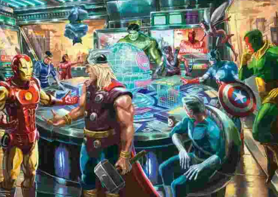 Puzzle Kinkade: MARVEL Os Vingadores