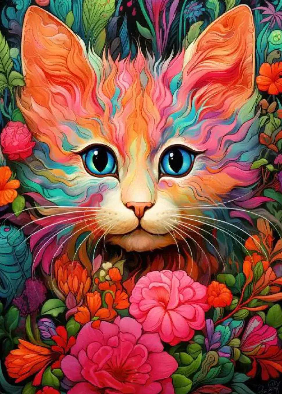 Puzzle Kitty & Bloom