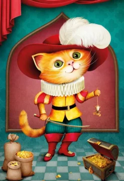 Puzzle Kocúr v 膶i啪mách