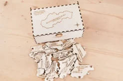 Puzzle Kúpele Drevené puzzle v krabi膷ke