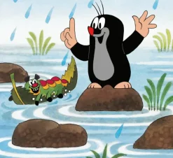 Puzzle Krtko a húsenka 60 dielikov