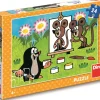 Puzzle Krtko maliarom 24 dielikov