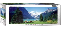 Puzzle Lago Louise, Montanhas Rochosas canadenses