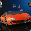 Puzzle Lamborghini Iconics: Huracán Evo laranja