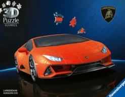 Puzzle Lamborghini Iconics: Huracán Evo laranja