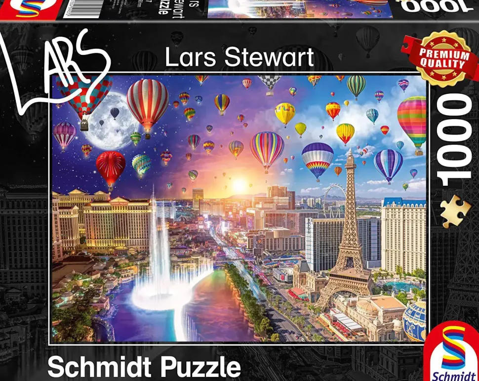 Puzzle Lars Stewart - Las Vegas - Noite e Dia