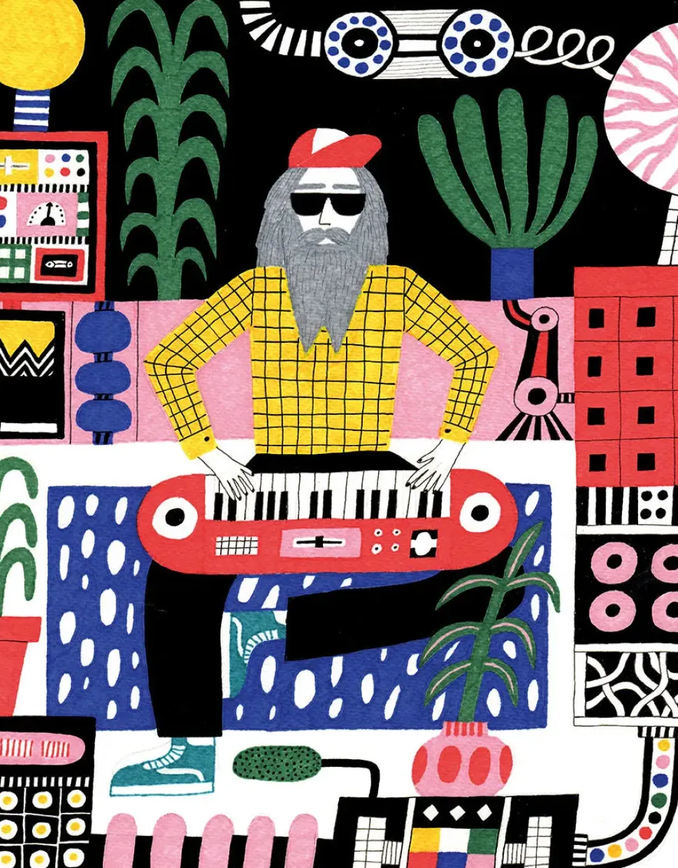 Puzzle Le Musicien Barbu