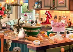 Puzzle Leia: Na mesa da cozinha