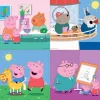 Puzzle Leitão Peppa Progressivo 4 em 1