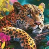 Puzzle Leopardo Reclinado