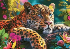Puzzle Leopardo Reclinado