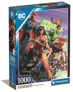Puzzle Liga da Justiça II compacta da DC Comics
