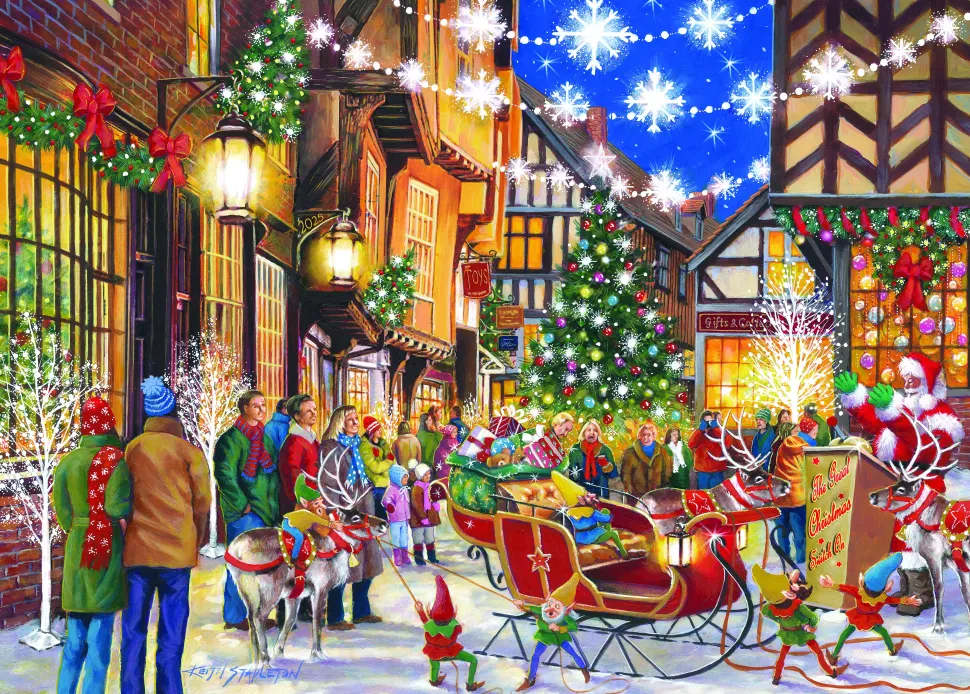 Puzzle Ligação do Pai Natal