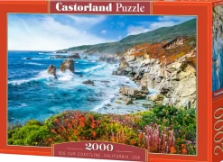 Puzzle Litoral de Big Sur, Califórnia, EUA