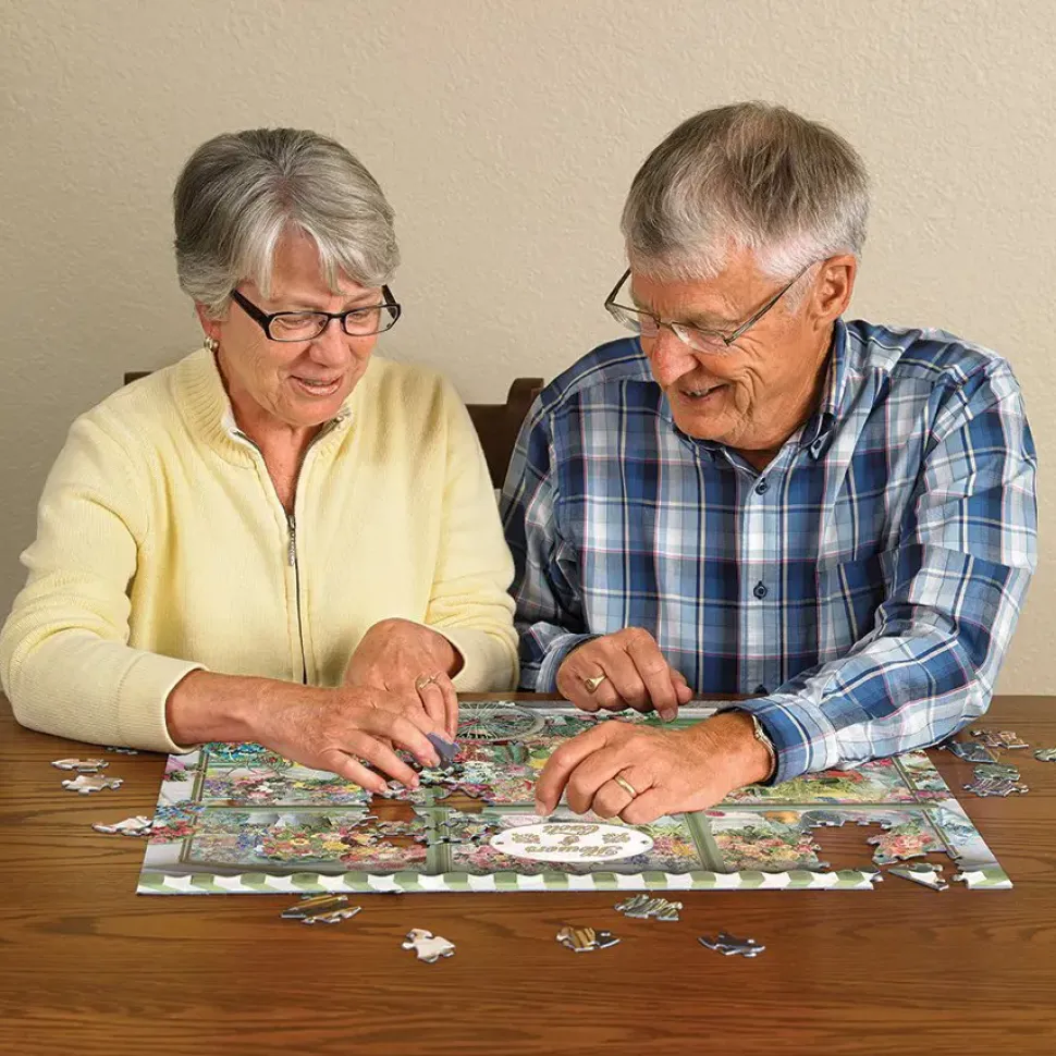 Puzzle Loja de Flores e Cactos