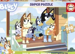 Puzzle Madeira azulada