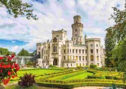 Puzzle Malebný zámok Hluboká