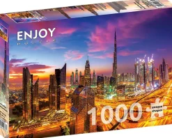 Puzzle Manhã no centro de Dubai