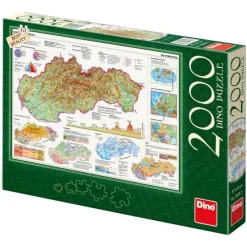 Puzzle Mapa da Eslováquia