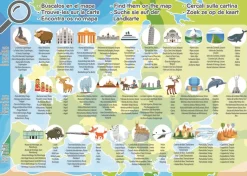 Puzzle Mapa da Europa 150 peças