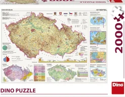 Puzzle Mapa da República Tcheca
