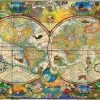 Puzzle Mapa das criaturas da Terra